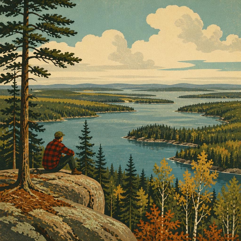 Cover art for At Minnesota’s Far Edge, a Park Kept Quiet