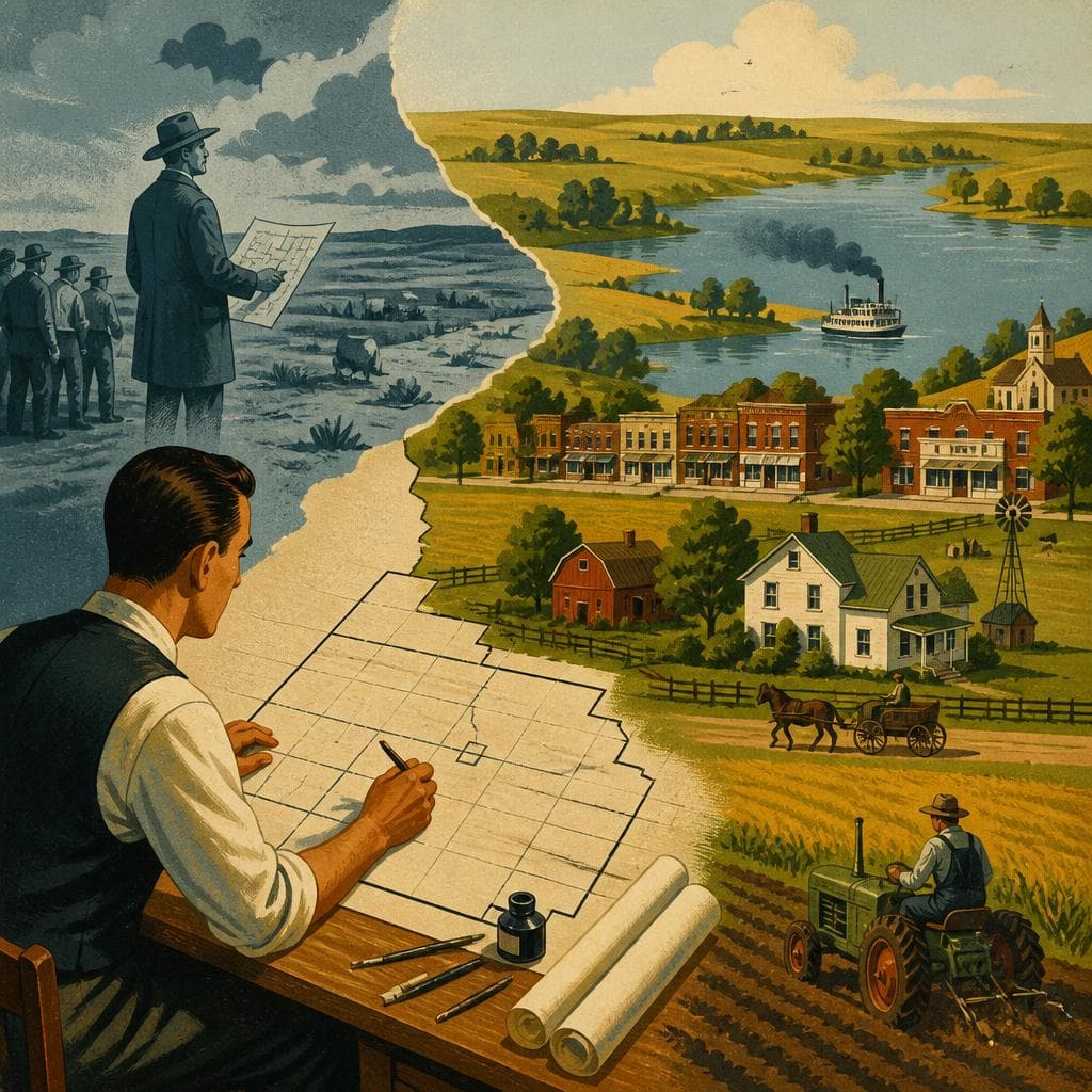 Cover art for A County First Drawn on Paper