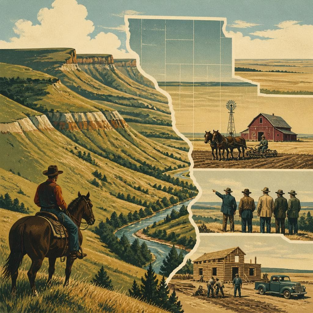 Cover art for Where the Land Leaned Into a County