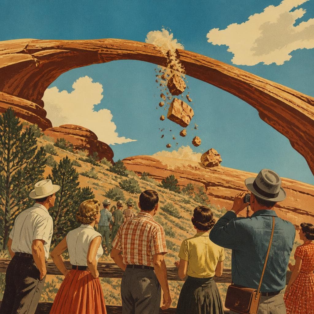 Cover art for When Landscape Arch Changed Before People’s Eyes