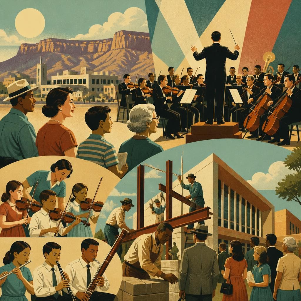 Cover art for Where Pueblo Chose a Symphony