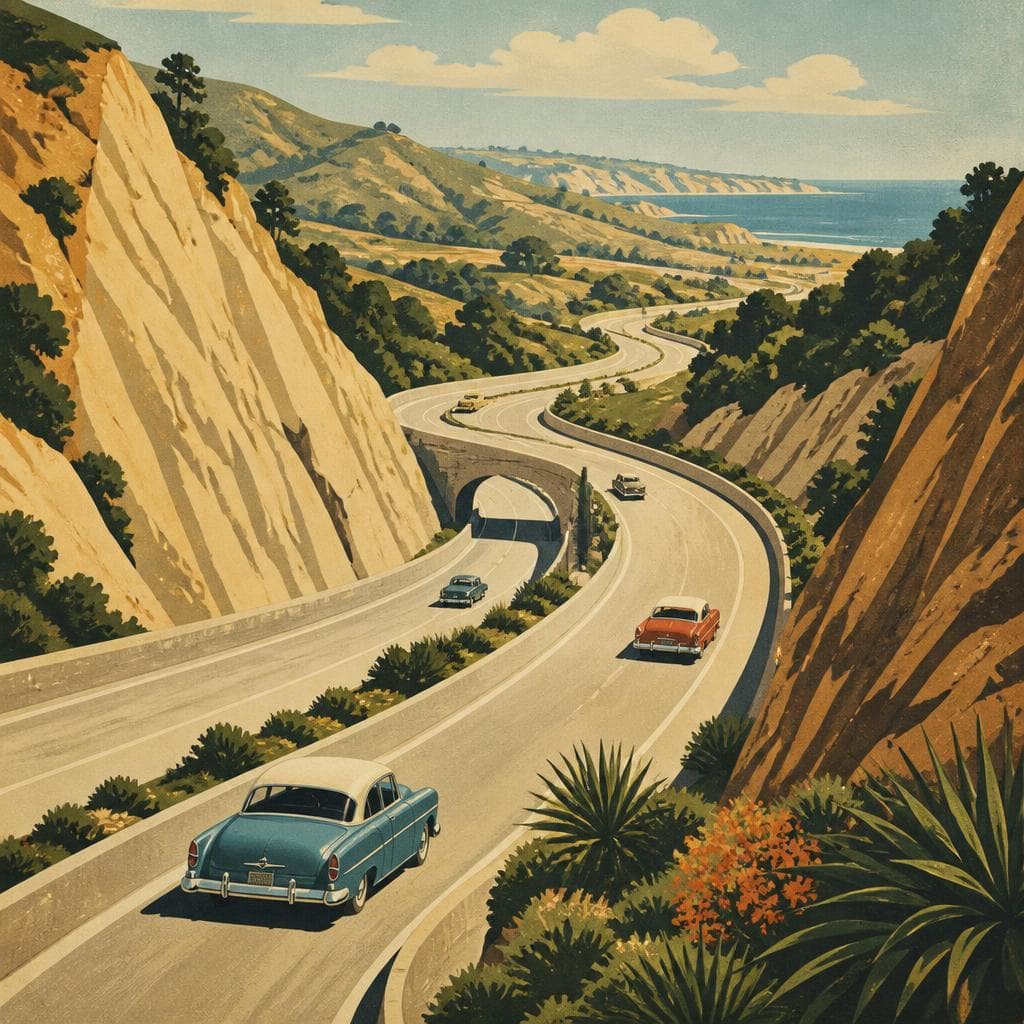 Cover art for A Toll Road Through Canyons, Not Over Them