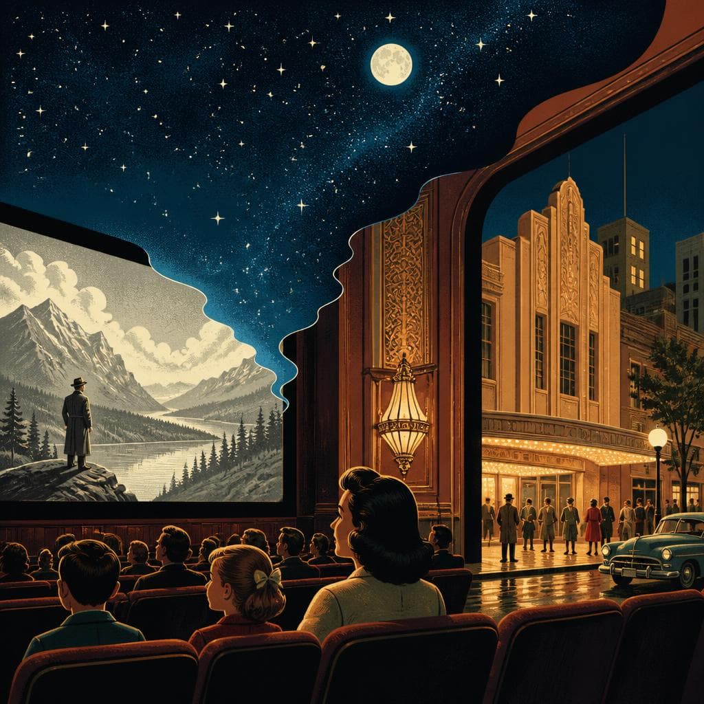 Cover art for A Night Sky Indoors in Anderson