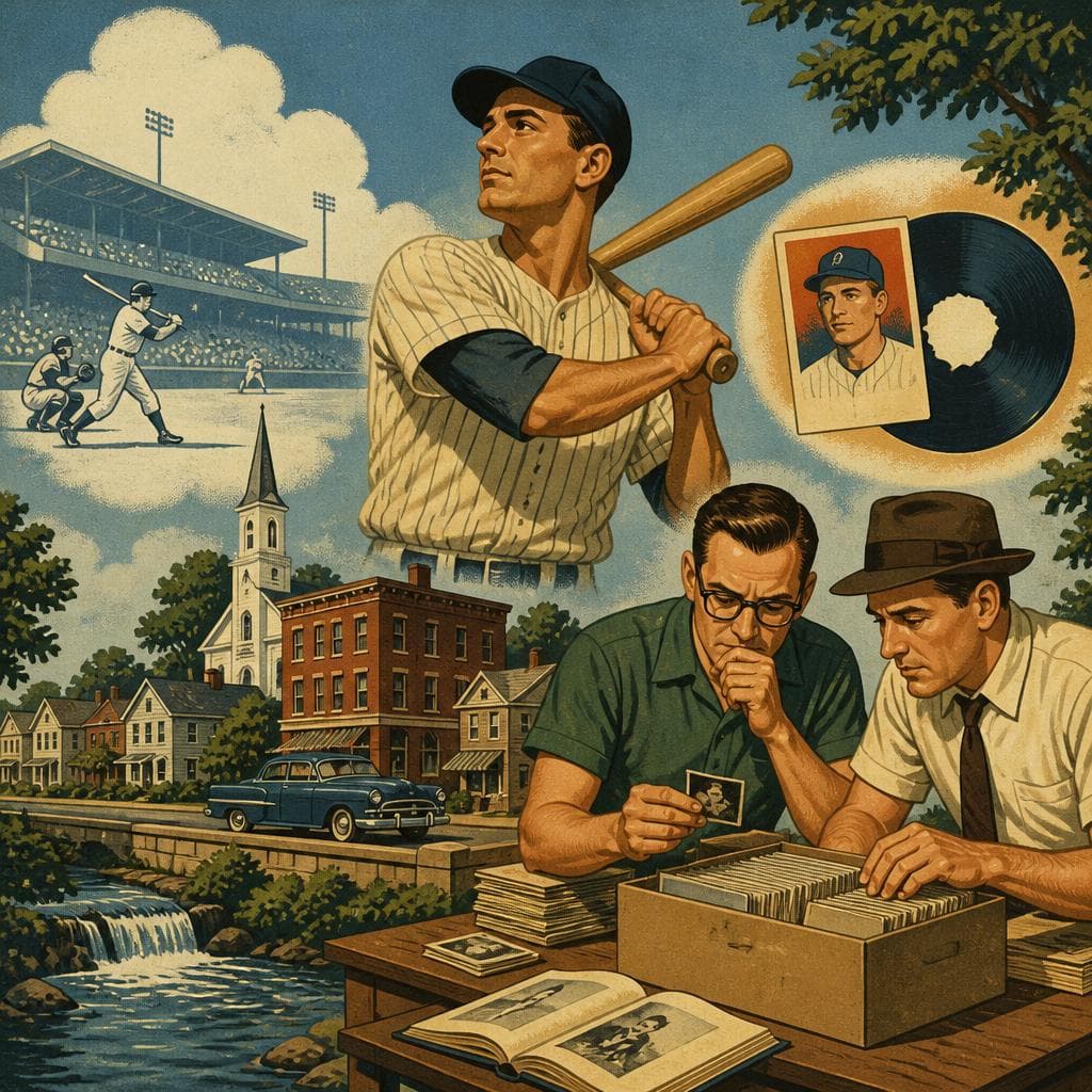 Cover art for A Small Town, a Big-League Dream, and a Missing Record