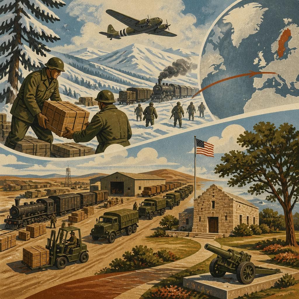 Cover art for Where a Winter War Needed Supplies