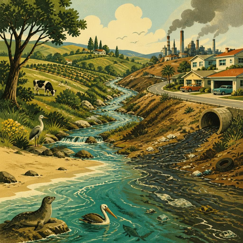 Cover art for What the Creek Carries to the Sea