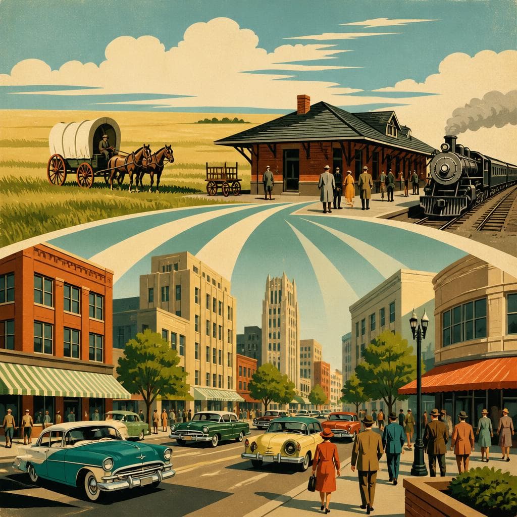 Cover art for How a Depot Drew Downtown Out of the Prairie