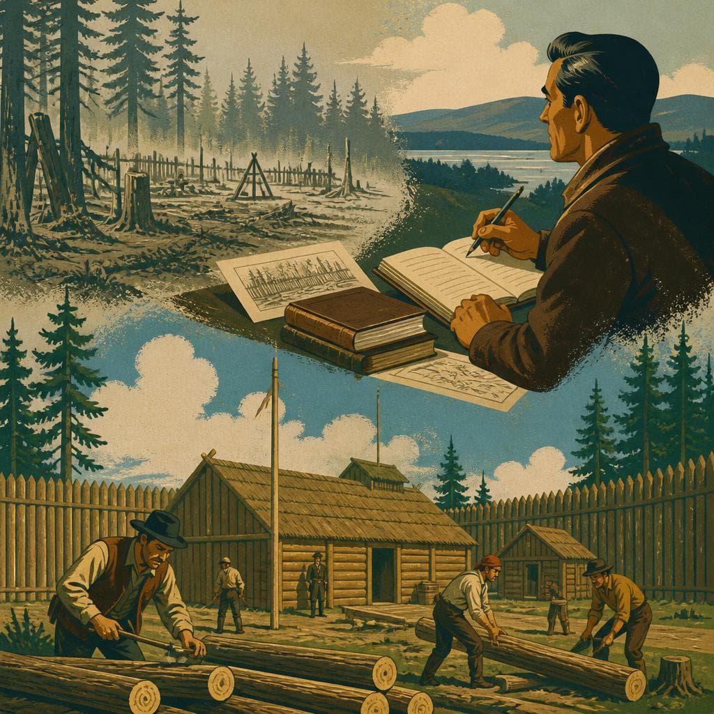 Cover art for When Fort Clatsop Vanished, Memory Rebuilt It