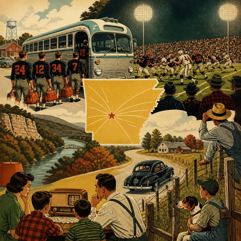 Cover art for When the Bearkatz Became Arkansas News