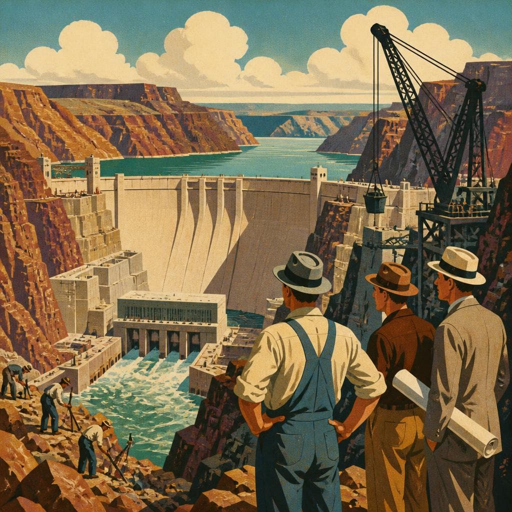 Cover art for When the New Deal Reached Grand Coulee