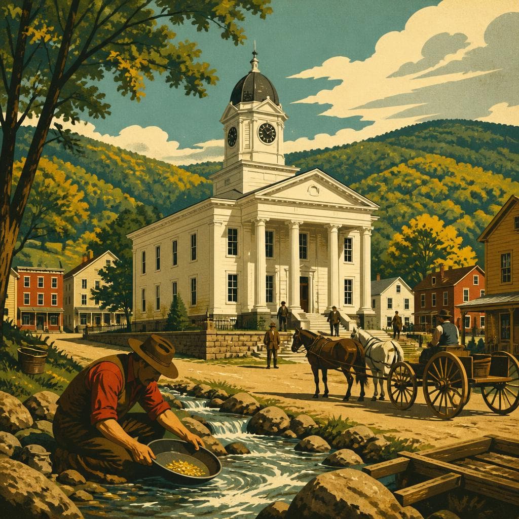 Cover art for Where Gold Rush Dahlonega Still Keeps Time