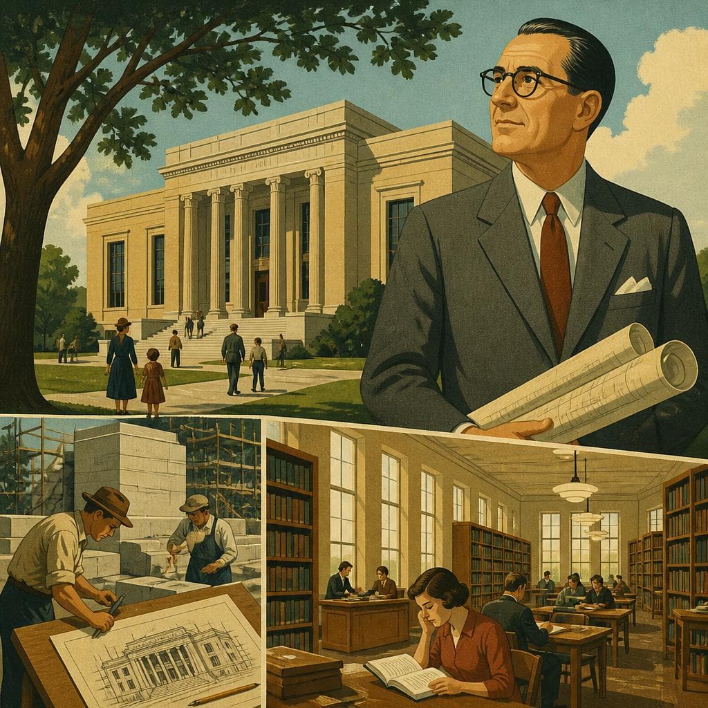 Cover art for A Library Built to Mean Something