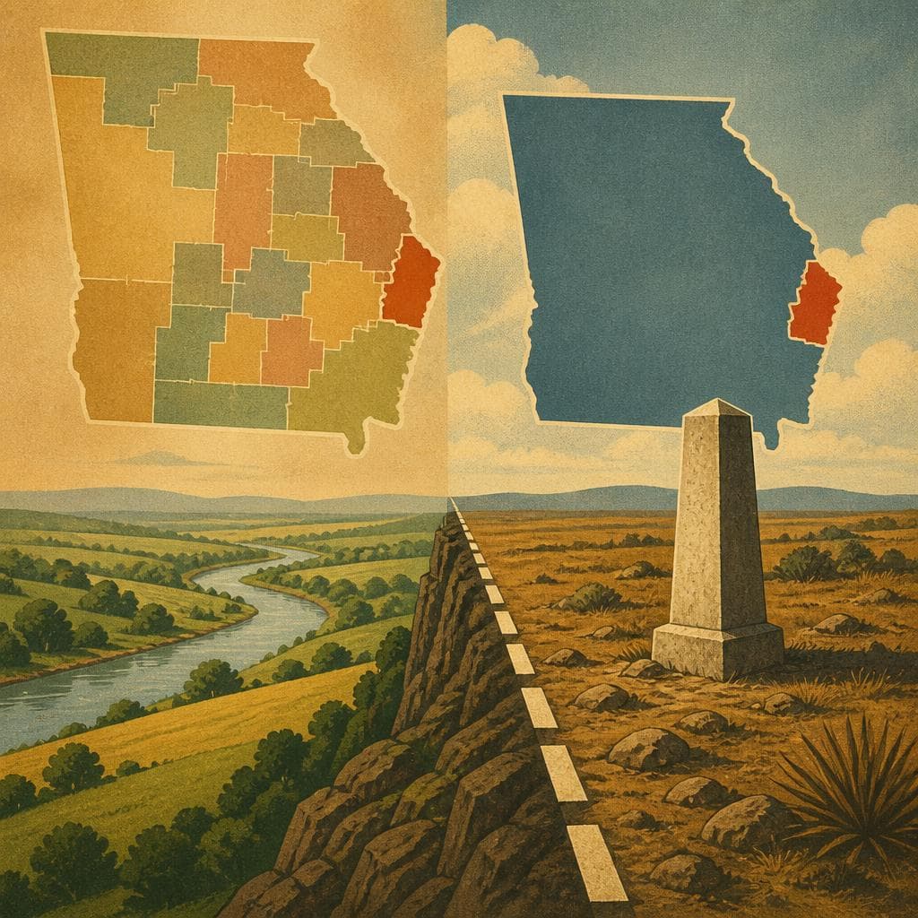 Cover art for When the Map Changed, the Border Stayed