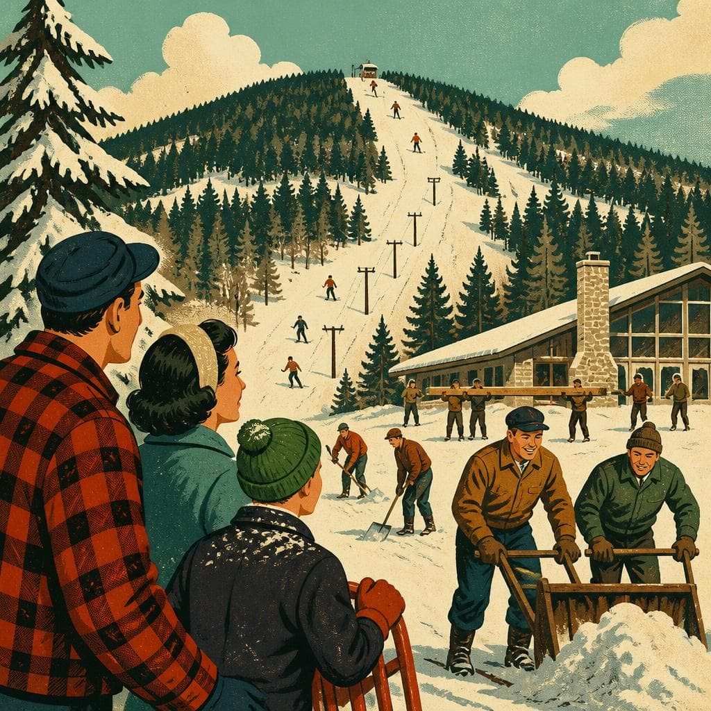 Cover art for The Hill a Community Kept Flying