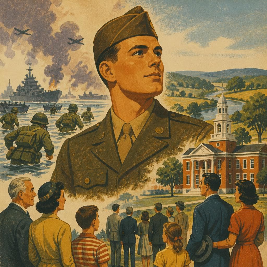 Cover art for How War Service Helped Make a County Name