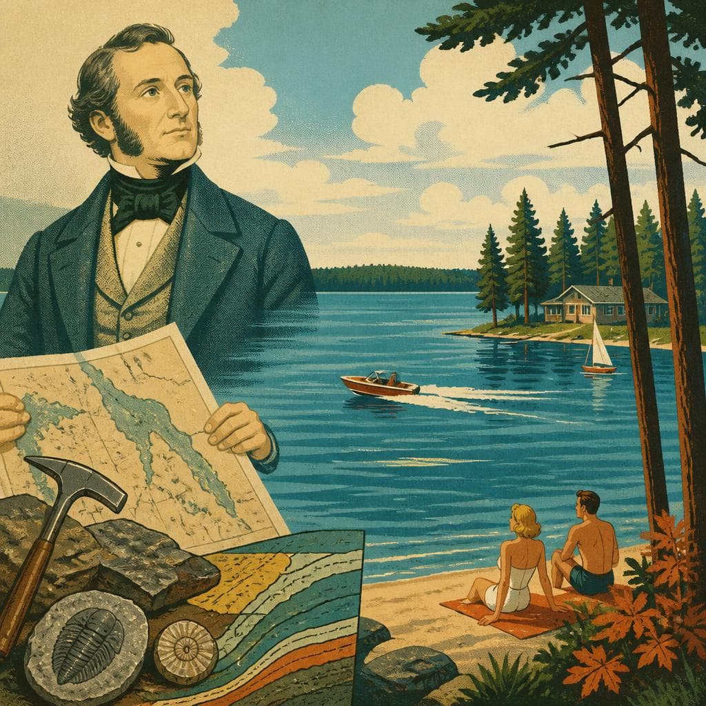 Cover art for A Vacation Lake Named for a Man With Maps