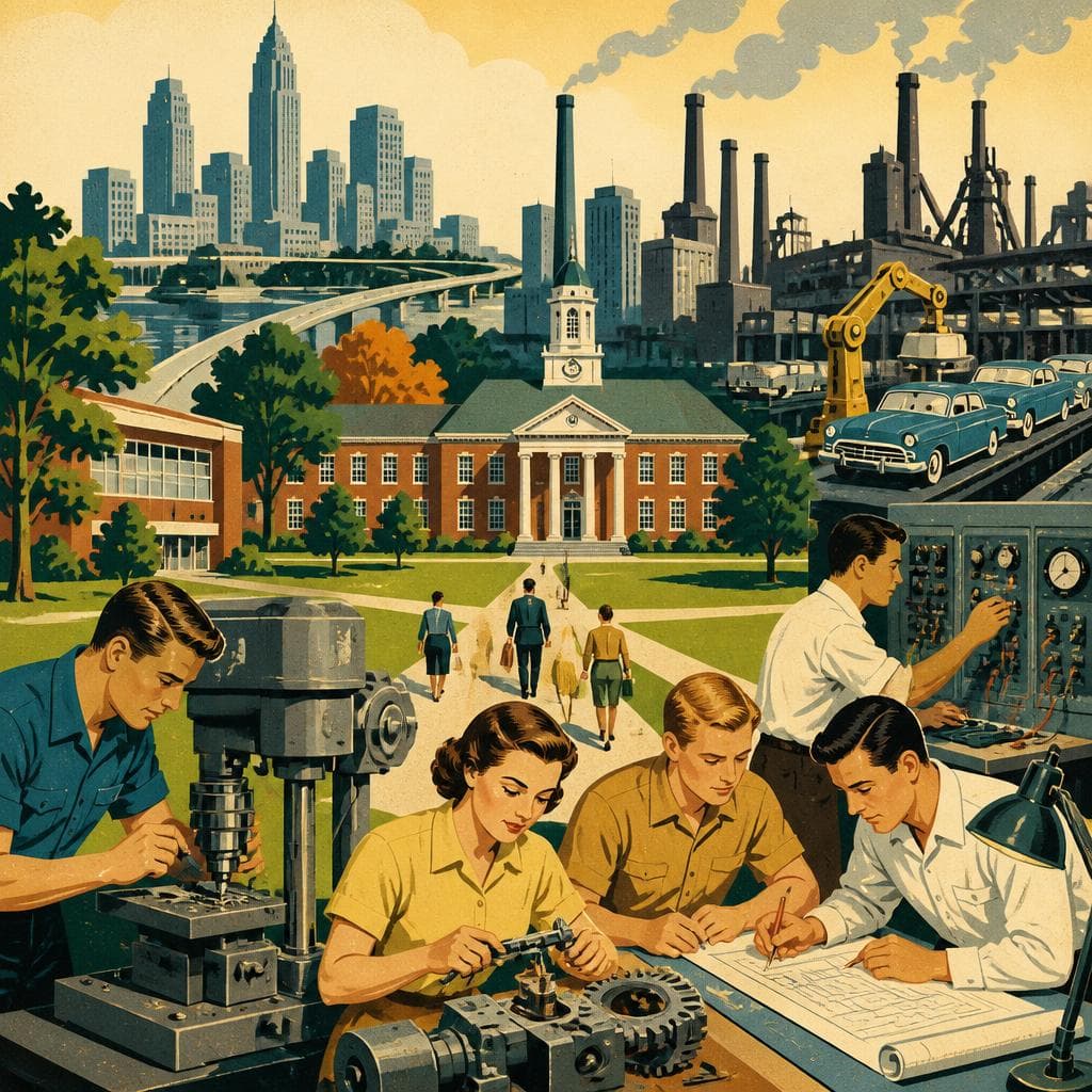 Cover art for Where Charlotte Grew Its Own Engineers