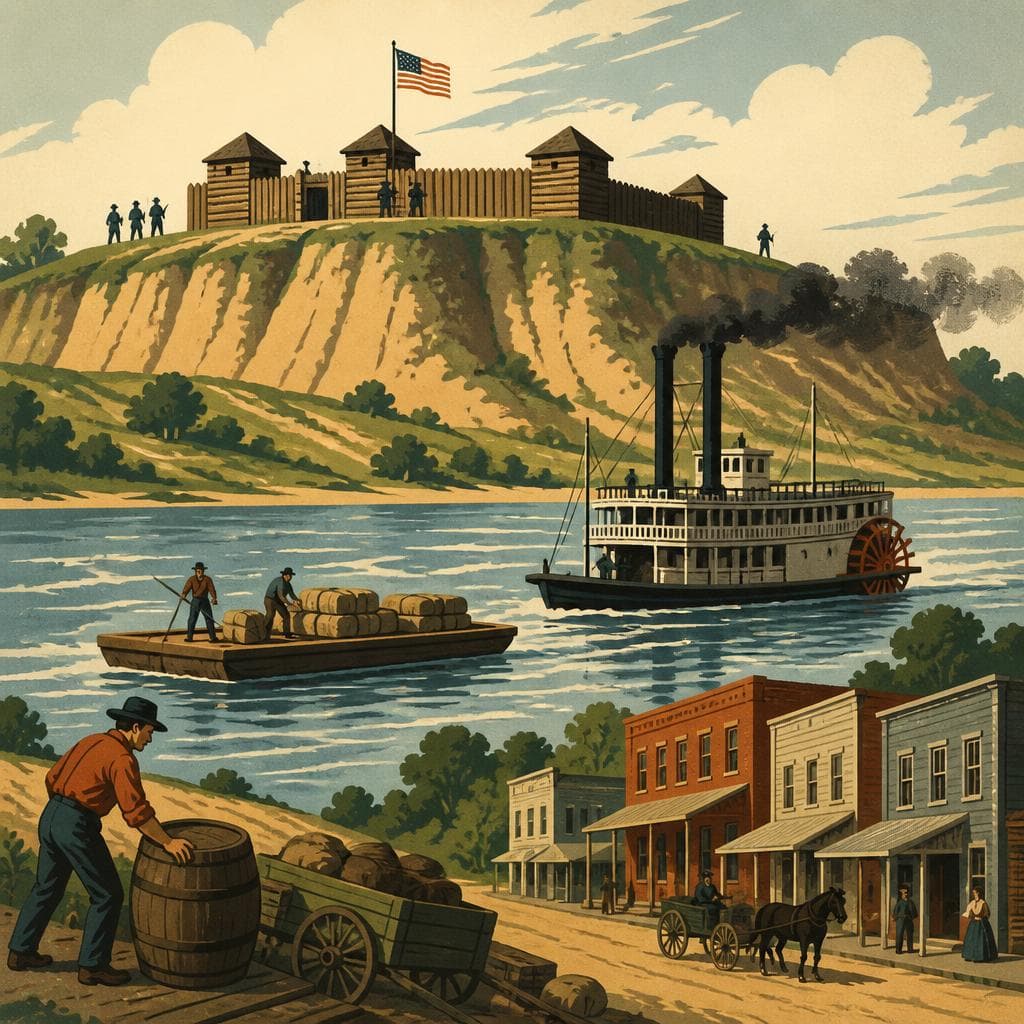 Cover art for The River Under Fort Scott