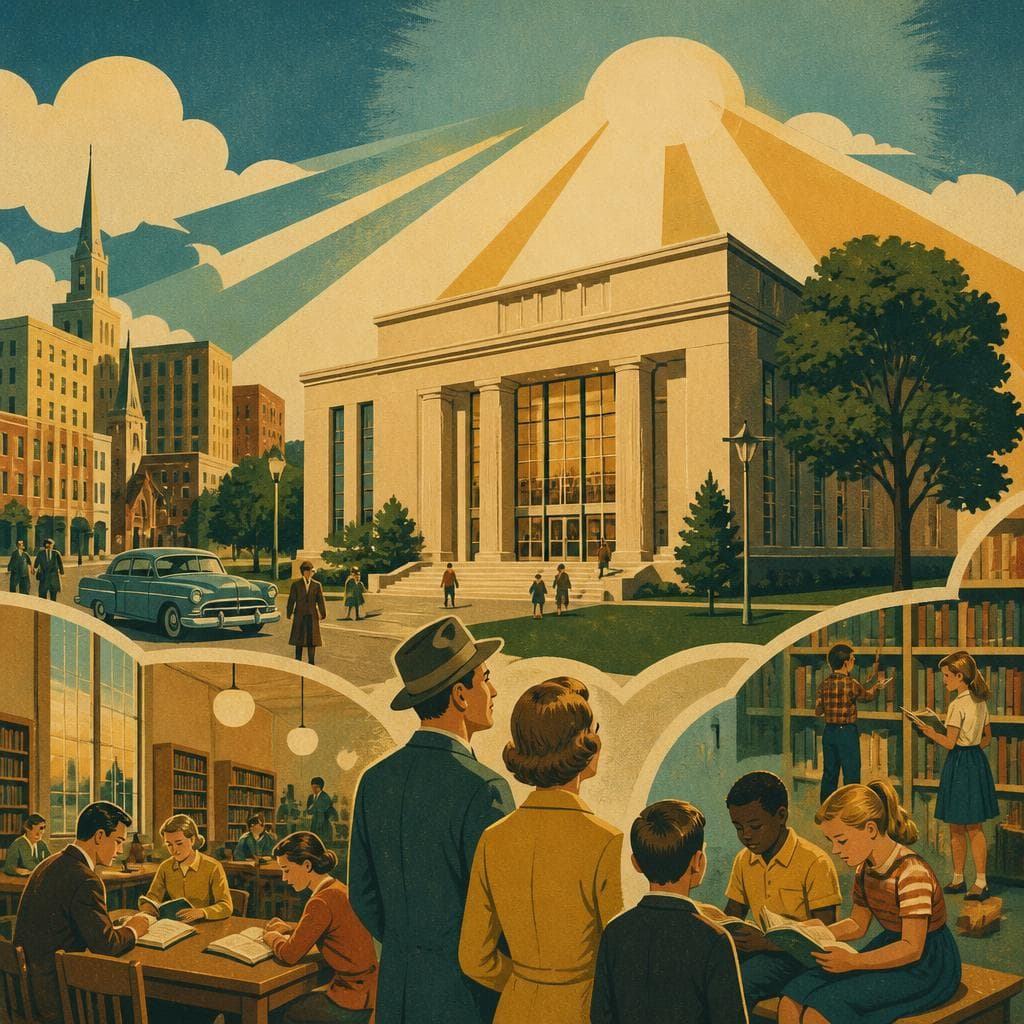Cover art for A Library Meant to Look Like a Promise