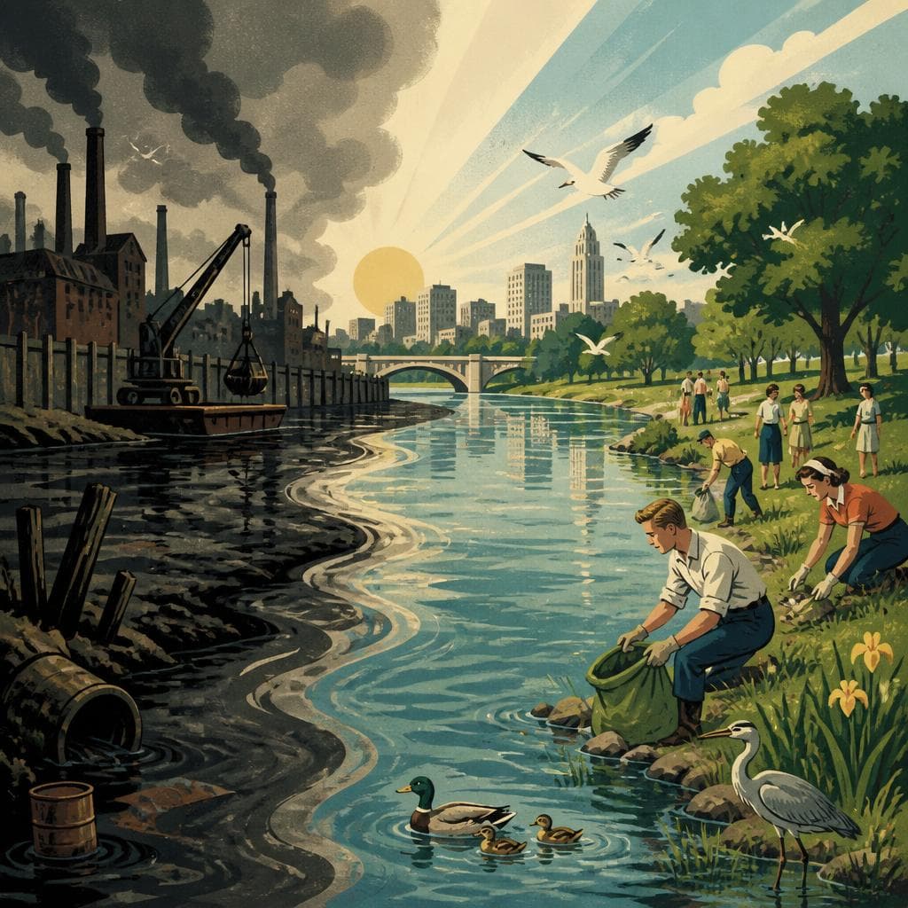 Cover art for How the Black River Learned to Breathe Again