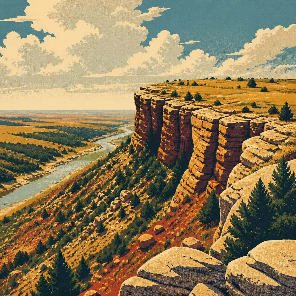 Cover art for Where Kansas Suddenly Falls Away