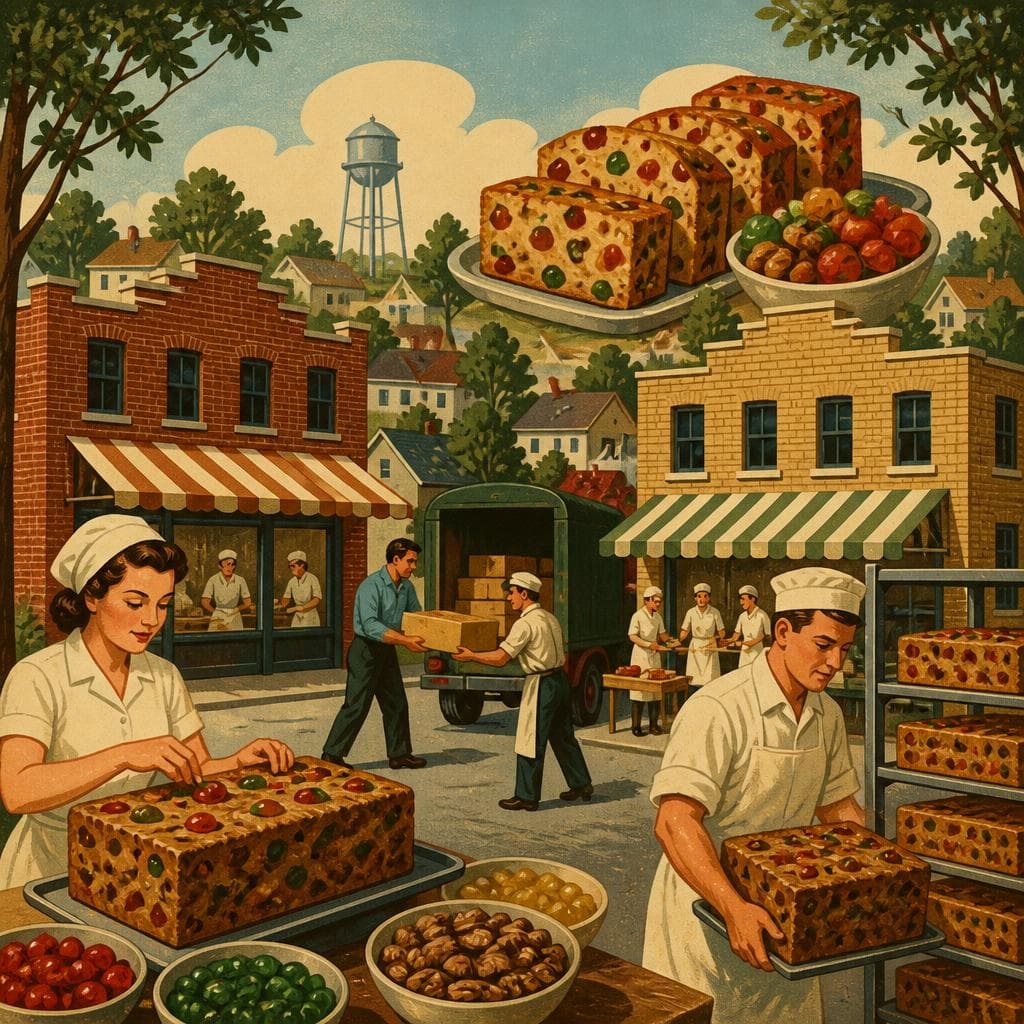 Cover art for The Town That Doubled Down on Fruitcake