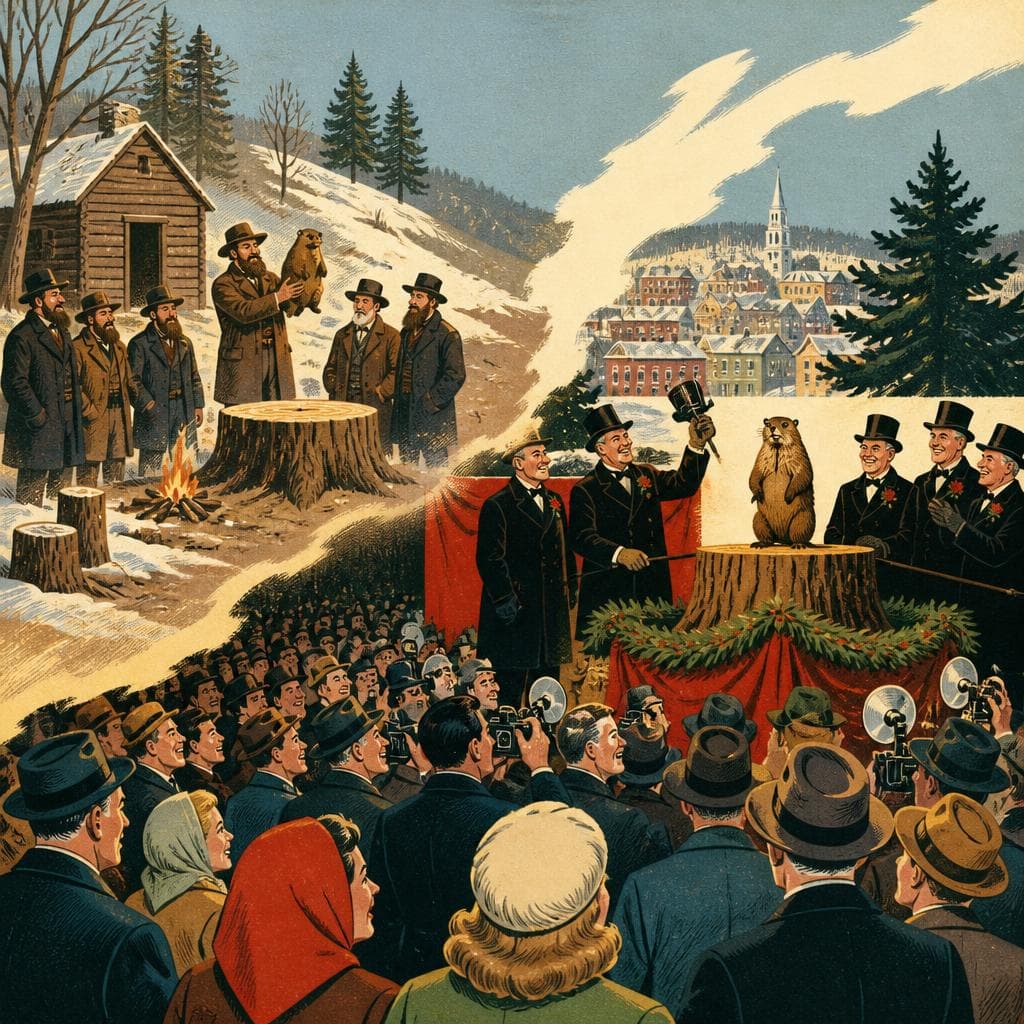Cover art for How Gobbler’s Knob Became Phil’s Stage