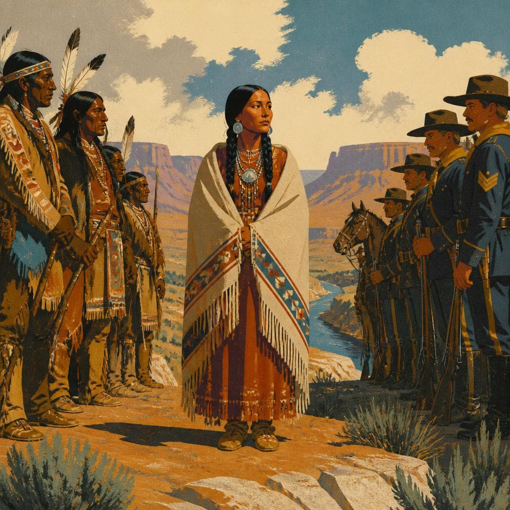 Cover art for Chipeta at the Edge of the Standoff