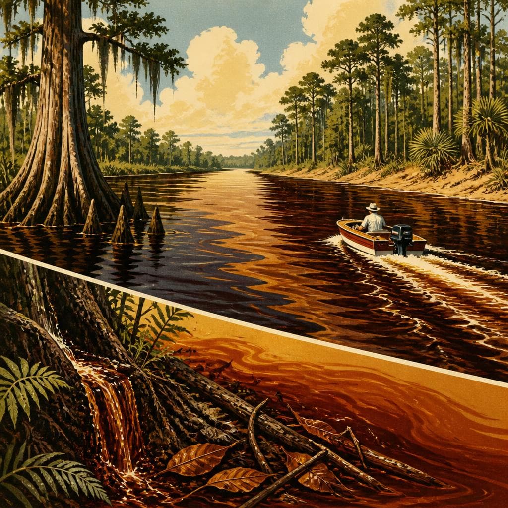 Cover art for Why the Satilla Runs the Color of Tea