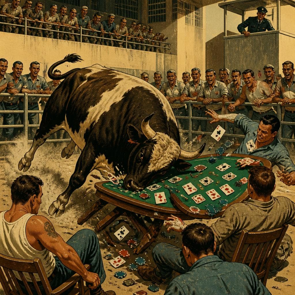Cover art for When the Bull Hit the Card Table