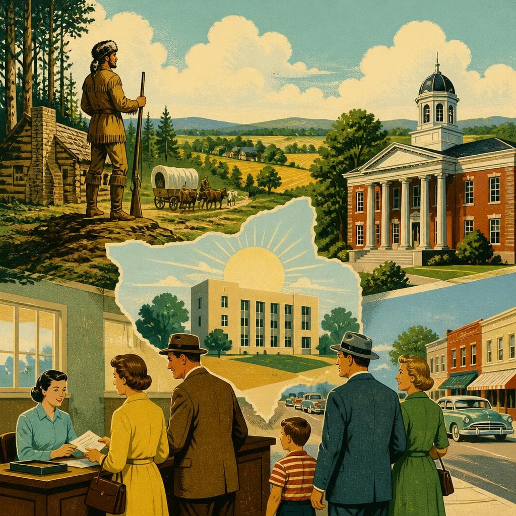 Cover art for When Frontier Land Became Shelby County