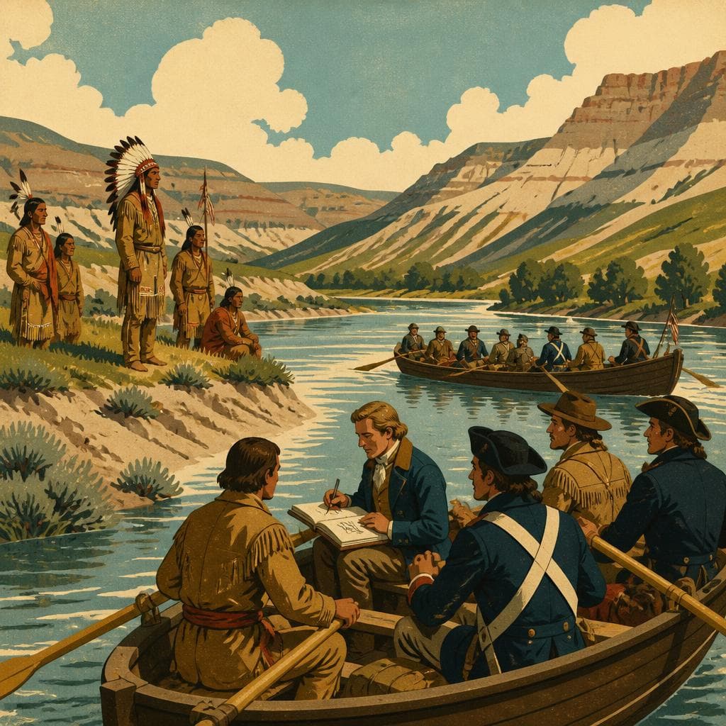 Cover art for Up the Missouri, With Oars and Order