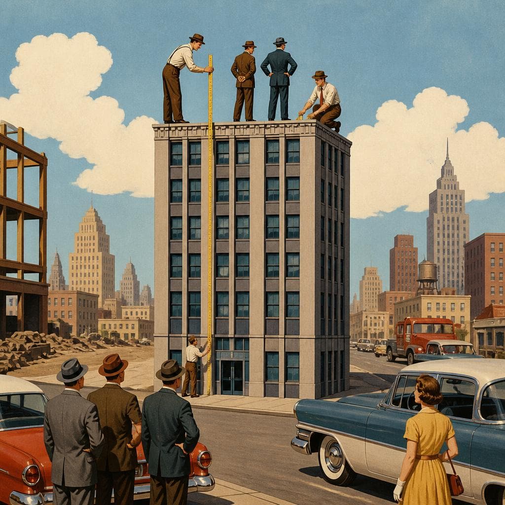 Cover art for The Skyscraper That Stopped at Forty Feet