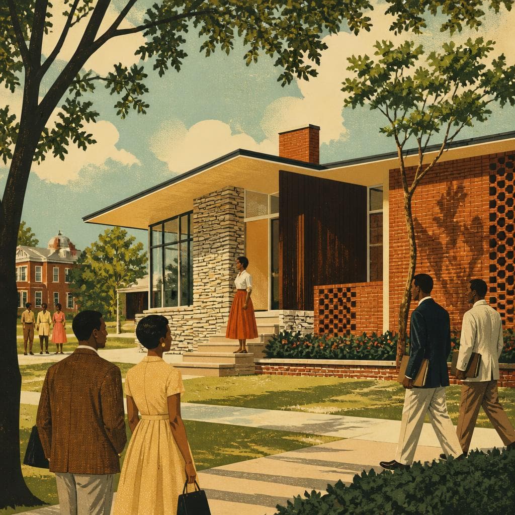 Cover art for A House That Made a Campus Statement