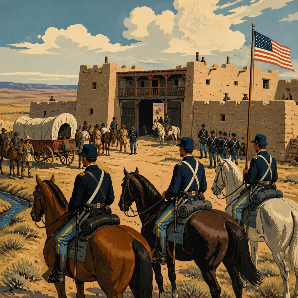 Cover art for When the Army Reached Bent’s Old Fort