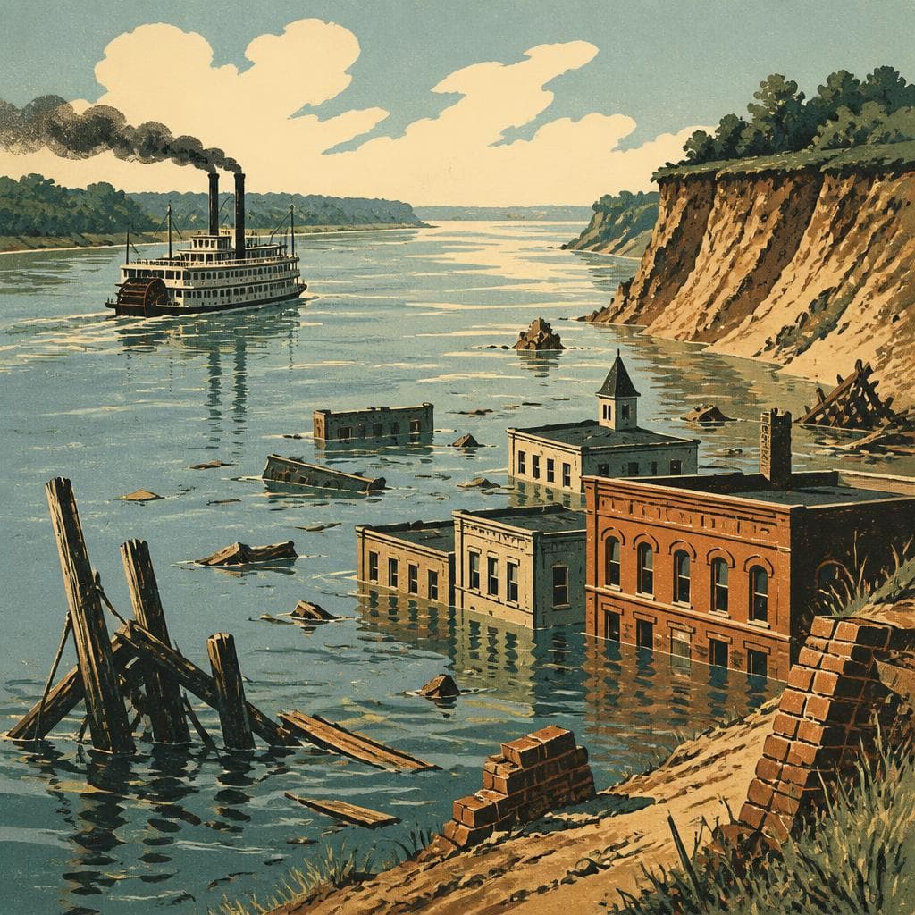 Cover art for Where the River Took Commerce
