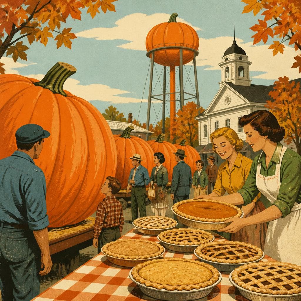 Cover art for Where Giant Pumpkins Meet the Pie Table
