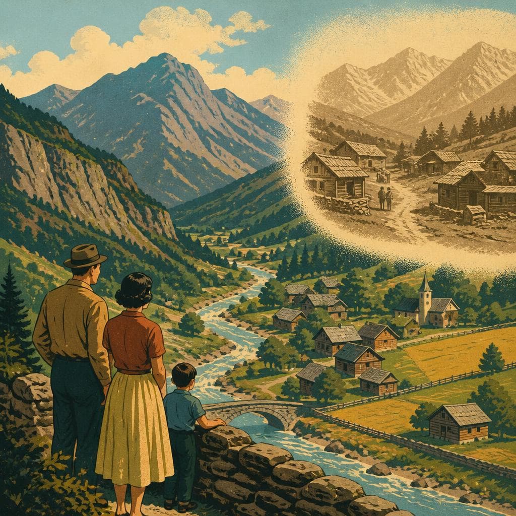 Cover art for Where a Valley Became a Memory