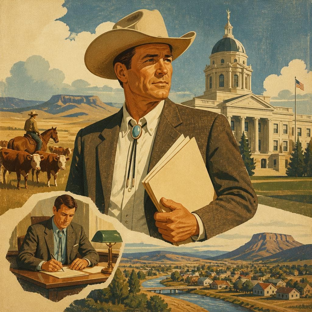 Cover art for Where Ranching Met Public Service