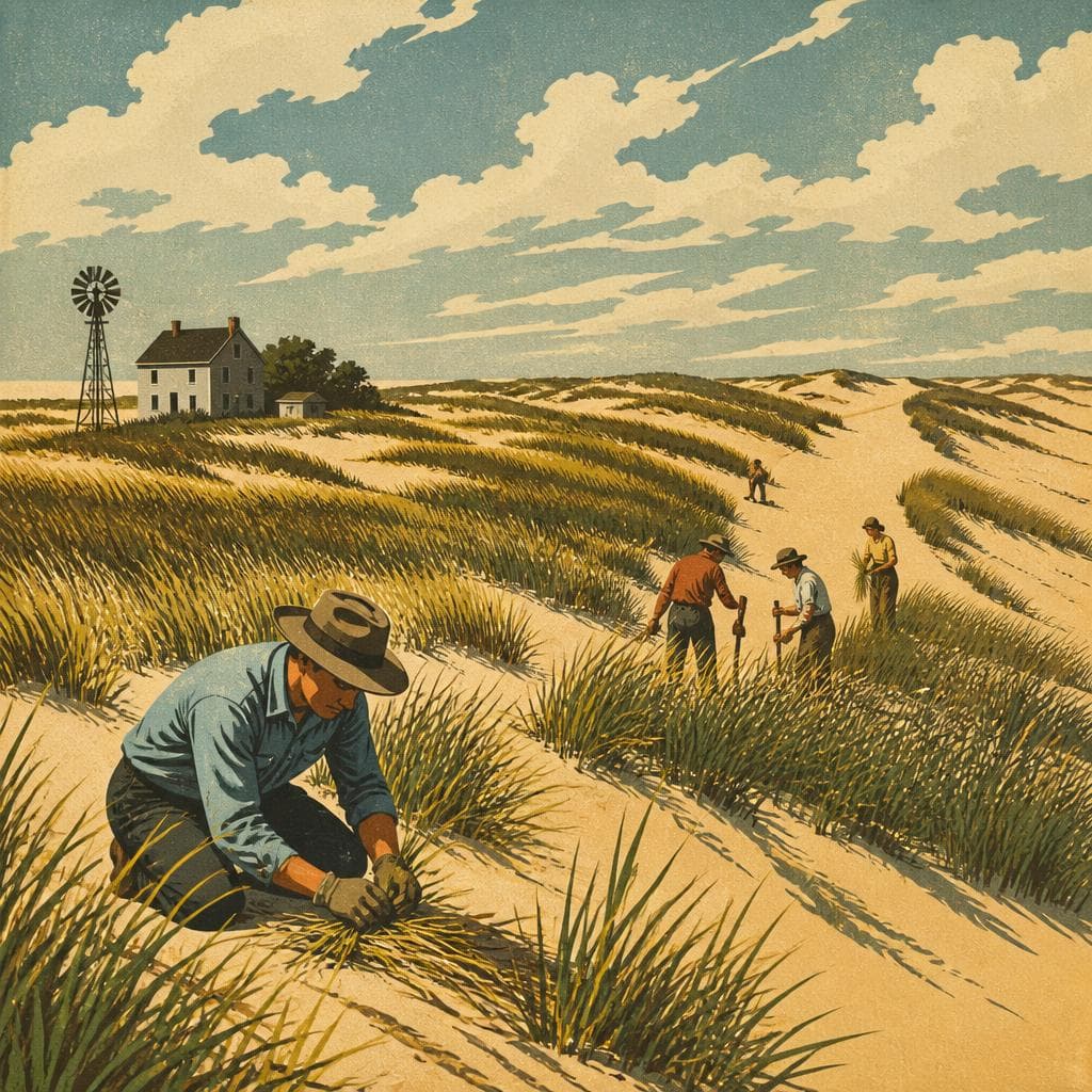 Cover art for Where Grass Held the Sand Still