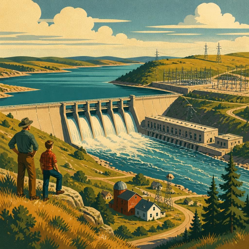 Cover art for Where the Missouri Turns Into Power