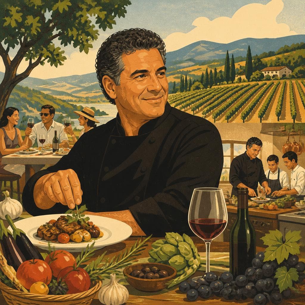 Cover art for Michael Chiarello and the Taste of Napa