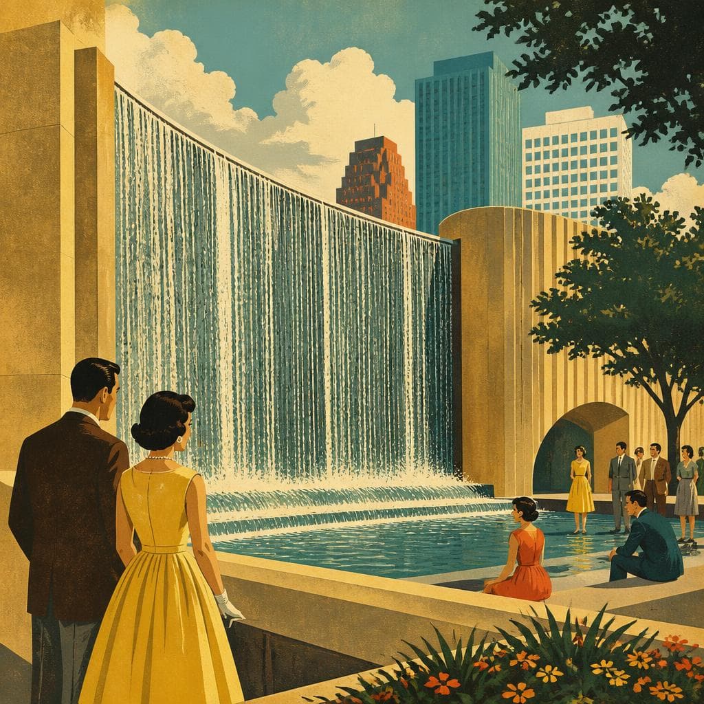Cover art for Houston’s Waterwall, the Fountain That Became a Star
