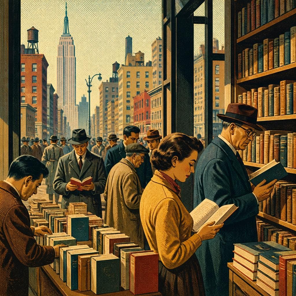 Cover art for When Fourth Avenue Belonged to Book Hunters