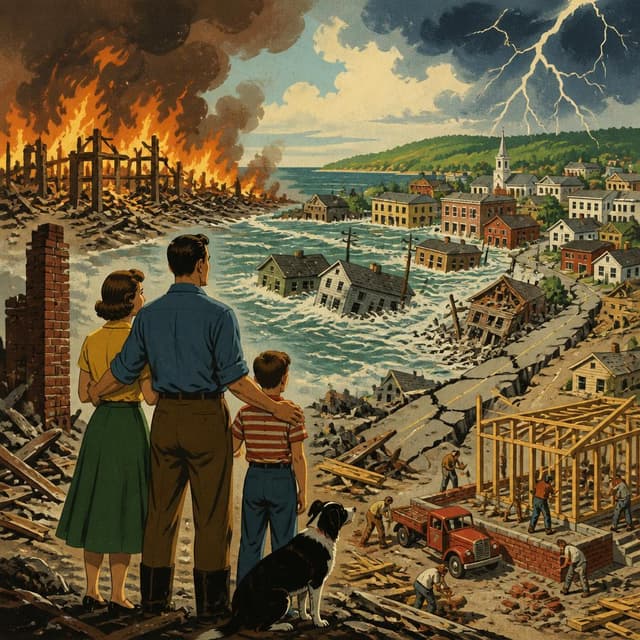 Cover art for the Disasters: Fire, Flood & Fury collection