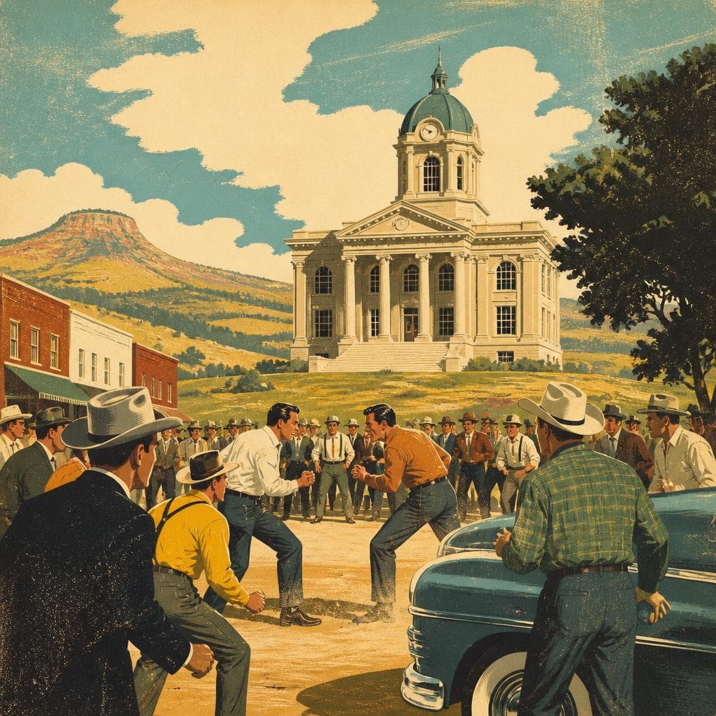 Cover art for Where Mitchell County Picked Its Center