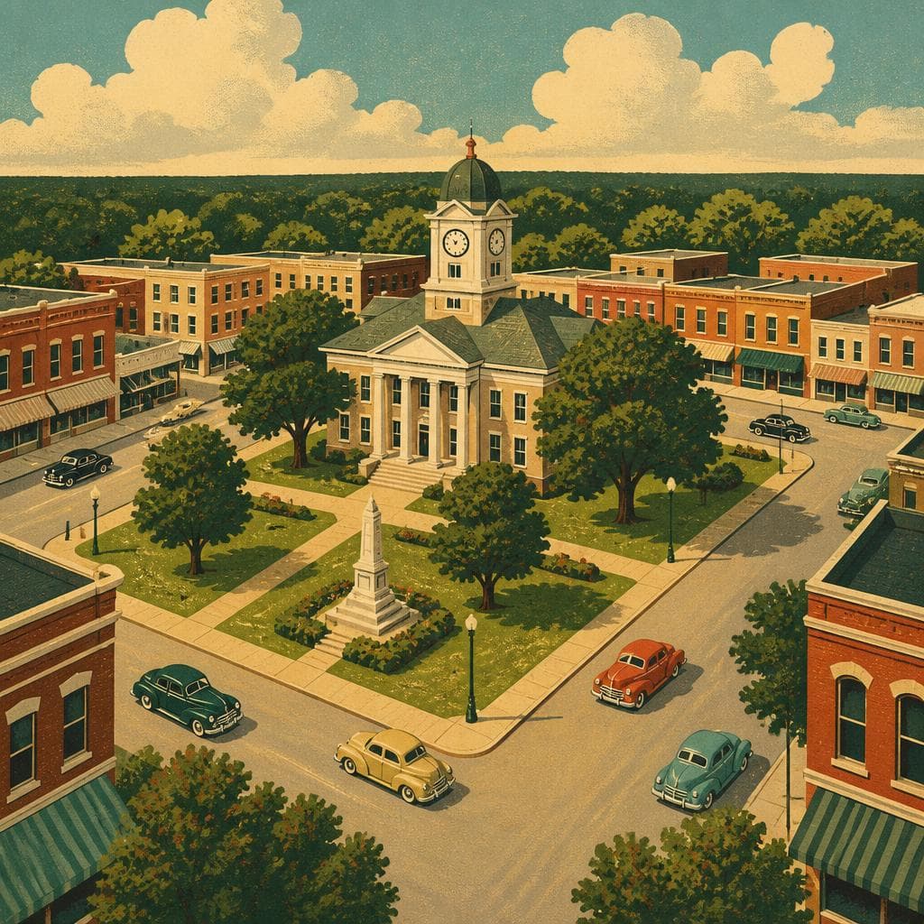 Cover art for Around the Square, Center Kept Its Shape