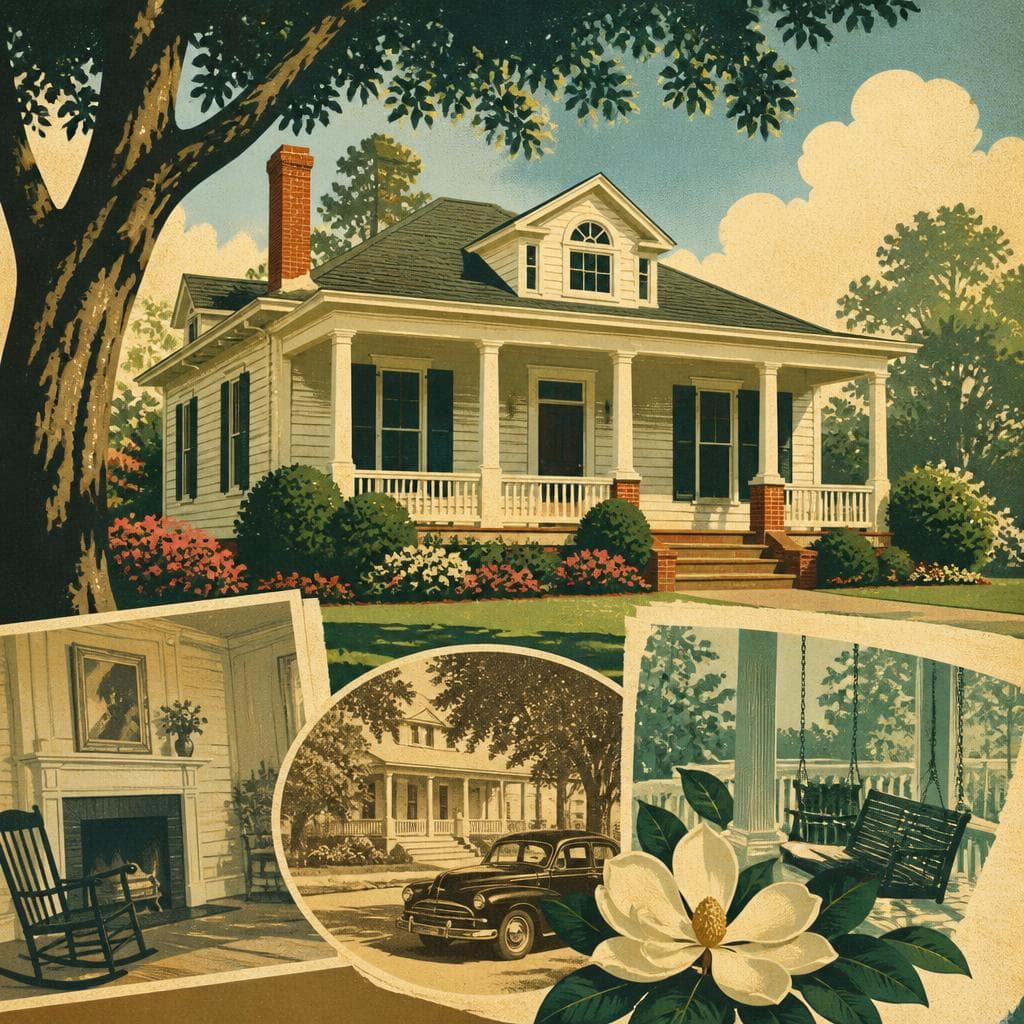 Cover art for One House, Carefully Remembered