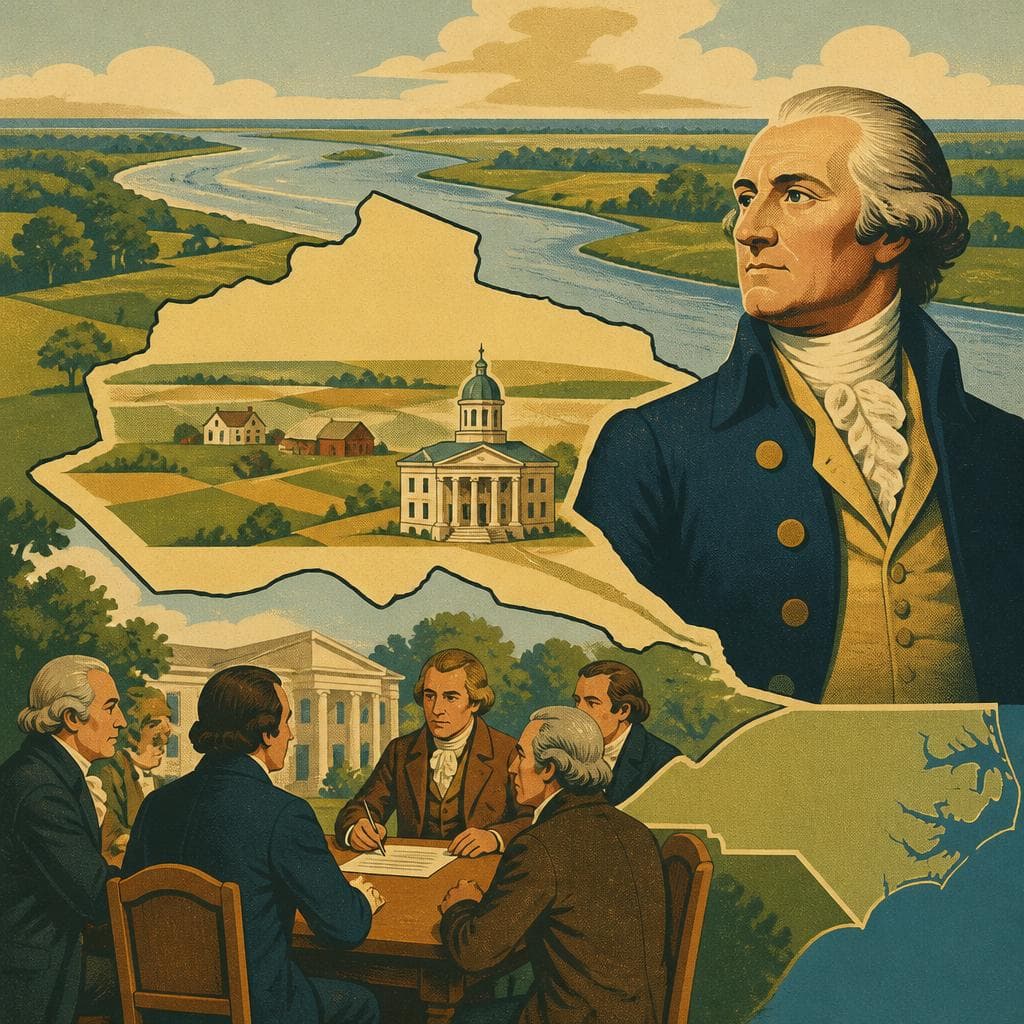 Cover art for A County, a River, and a Revolutionary Name