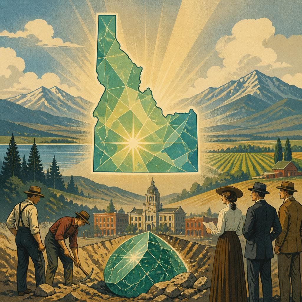 Cover art for How Gem County Got Its Name